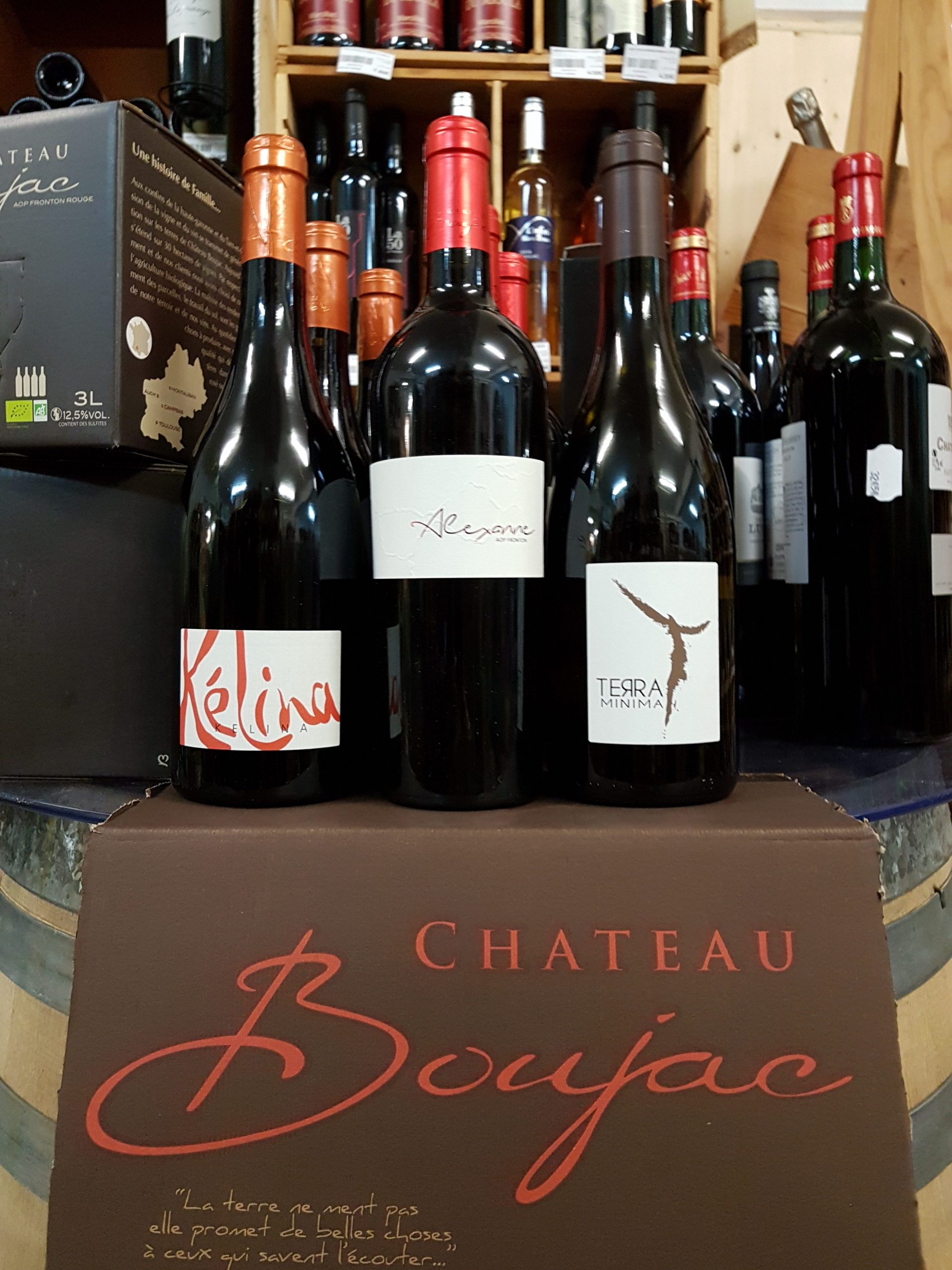 Nouveauté : Vin bio Fronton