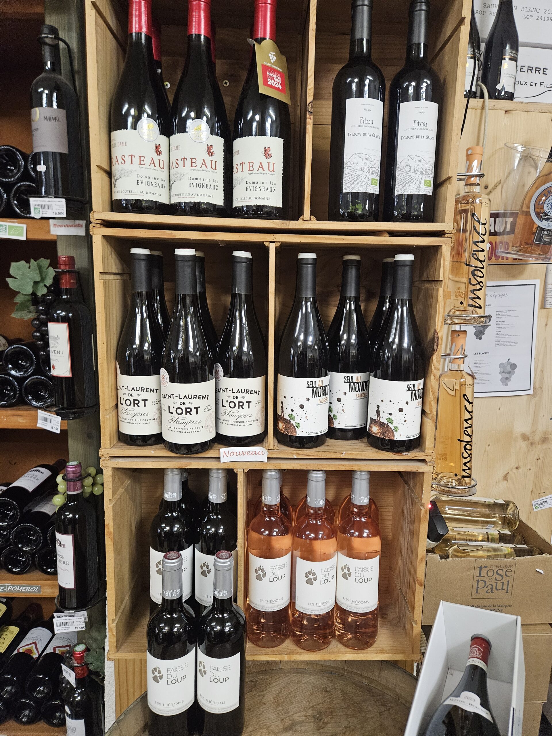 Nouveau Igp Pays d'Oc et Faugeres